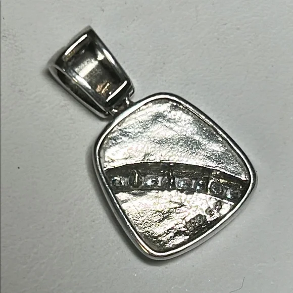 ⭐️⭐️Mixed Gemstones Geometric Sterling Pendant⭐️⭐️ - Picture 6 of 8